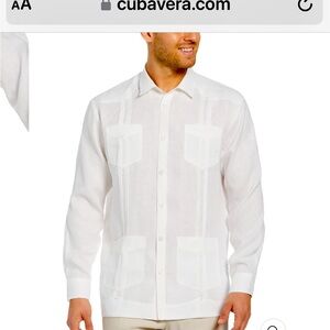 Men’s long sleeve Cubavera shirt. Size XXL